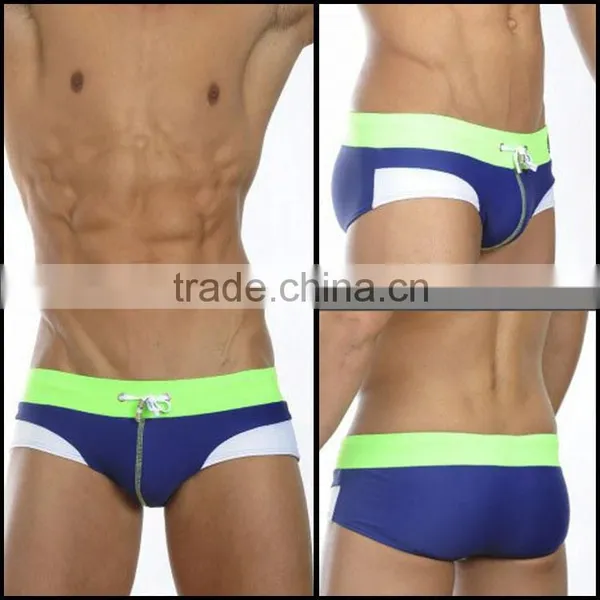 2015 Hot Sale Sexy High Quality Swimwear Men and Swim Wear for Men or Sexy Teenage Swimwear With Low Prices photo-2