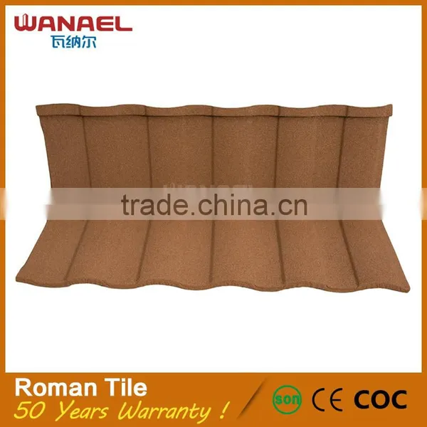 Roman Flat Roof Tile Lightweight One-stop Service Roofing Material photo-5