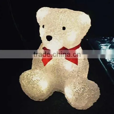 2016 New Outdoor Led Light Led Acrylic Polar Bear Motif Light Christmas Decoration photo-2