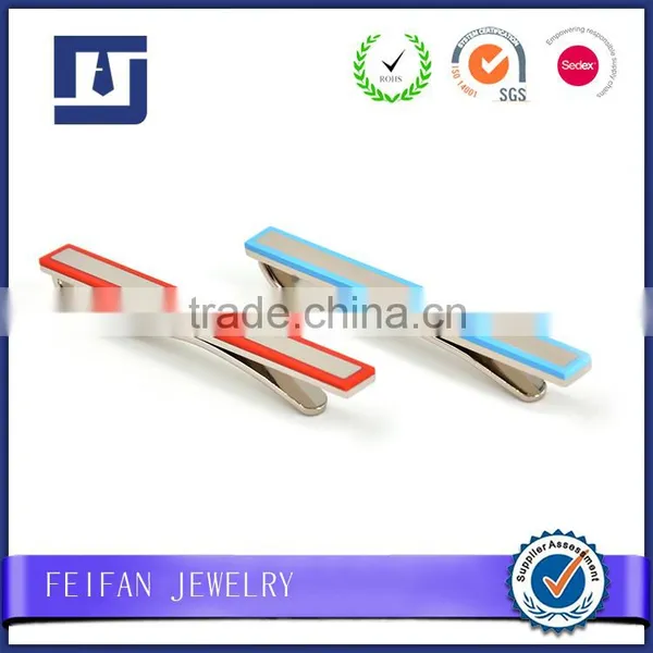 Wholesales New Colorful Men`s Tie Bar Fashion Tie Clip For Men photo-4
