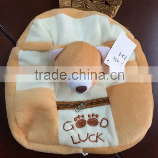 Lovely Customized Children's School Bags and Backpacks Plush Cute Bear Animal Bags photo-4