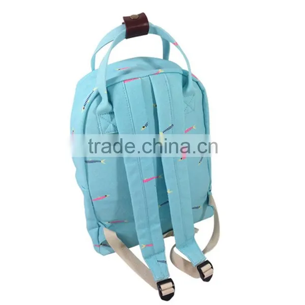 Women's Bags Backpacks Women Fresh Denim Lace Backpack Girls Teenager School Bags Ladies Casual Travel Canvas Backpack photo-2