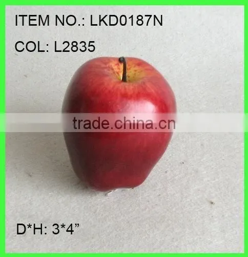 New Decorative High-simulation Foam Artificial Apple for Sale photo-2