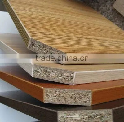 " Wood Grain " Melamine Faced Particle Board