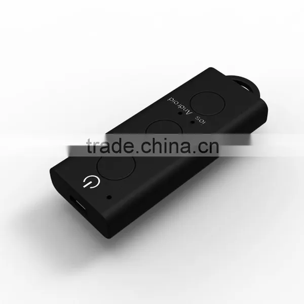 2014 hot Wholesale portable controlled bluetooth selfie remote