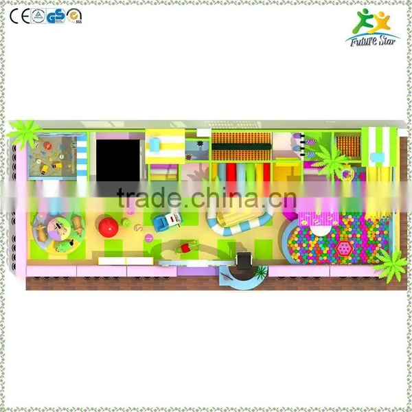 Free Design CE & GS Standard Eco-friendly LLDPE Indoor Playground Kids Toy photo-2