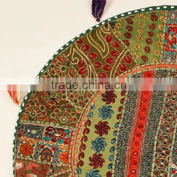 Indian Meditation Cushions Indian Round Floor Cushions Indian Ethnic Round Meditation Cushion Covers photo-5