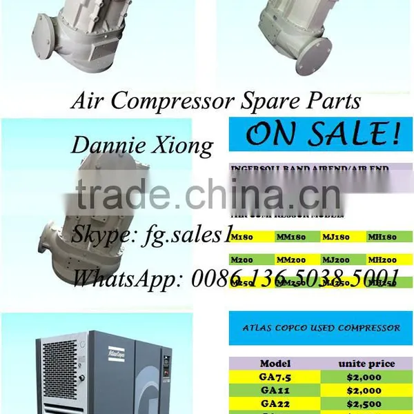 MJ185 MJ200 MJ250 Air Compressor Rebuilt Airends Used Air End 22262422 Airend Rebuilding photo-4