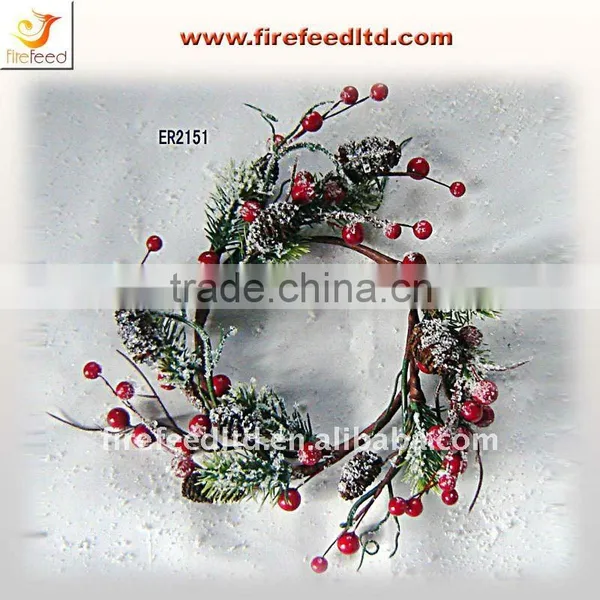 X'mas Snow Wreath