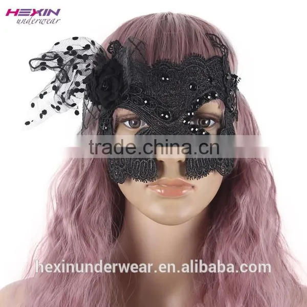 Half Face Dancing Mask Fashion Party Eye Mask Cocktail Party Mask photo-2