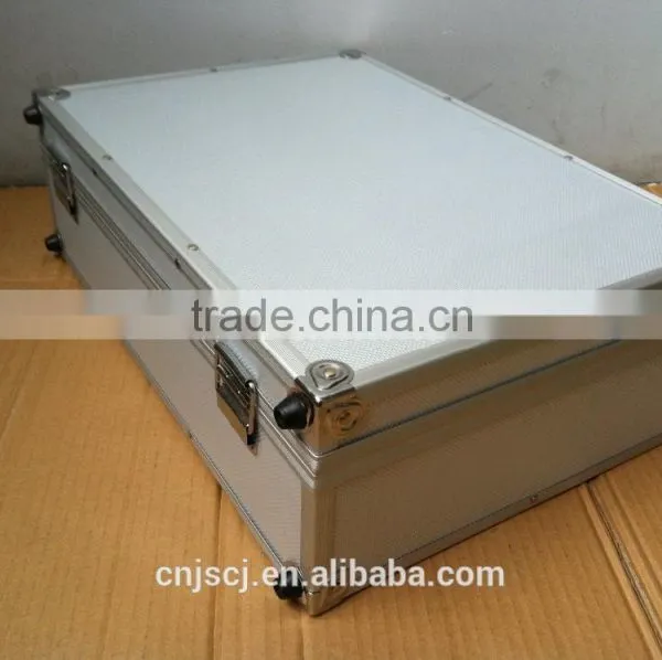 Permanent Protection With Lock Very Farm Durable With Foam Inserts Aluminum Tool Carrying Case With Lock photo-3