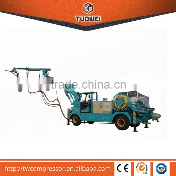 380V/50HZ Diesel Wet Spraying Concrete Truck photo-3