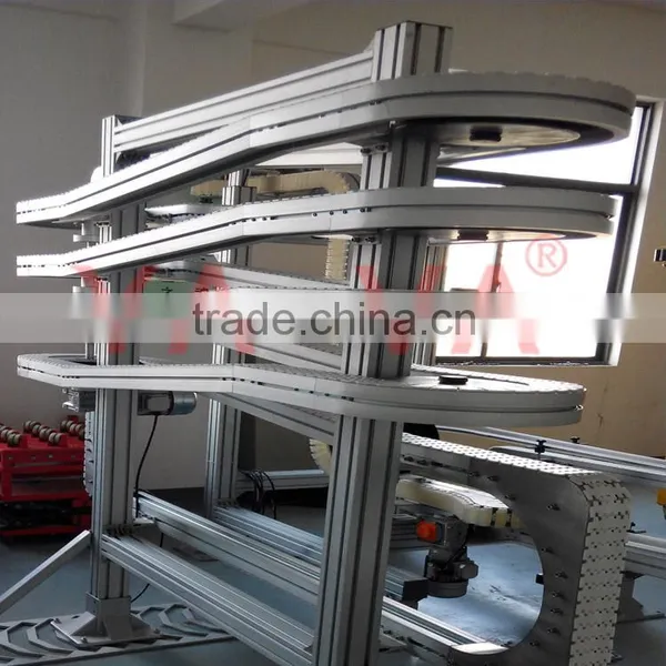 Flexible Lifting Vonveyor System for Bottles photo-4
