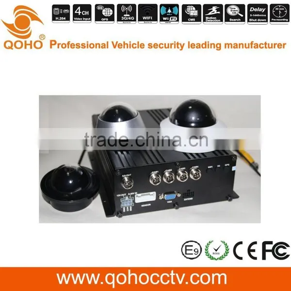 1080P MOBILE DVR 4Channel Real-time Recording 4G Mobile Dvr photo-2