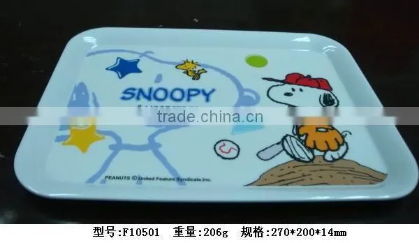 Melamine Nice Quality Kids Breakfast Tray