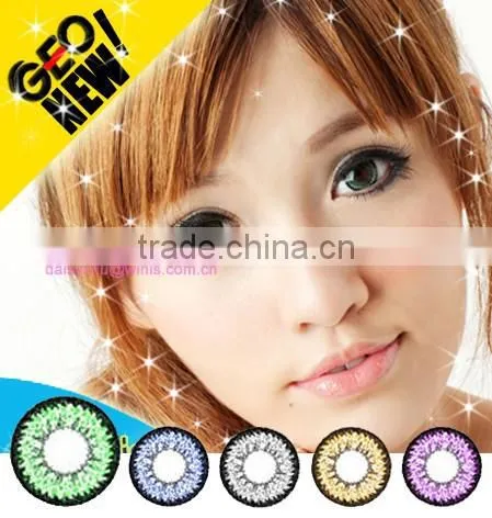 GEO Super Nudy Violet Popular Wholesale Eye Cosmetic Cheap Colored Contact Lenses photo-5