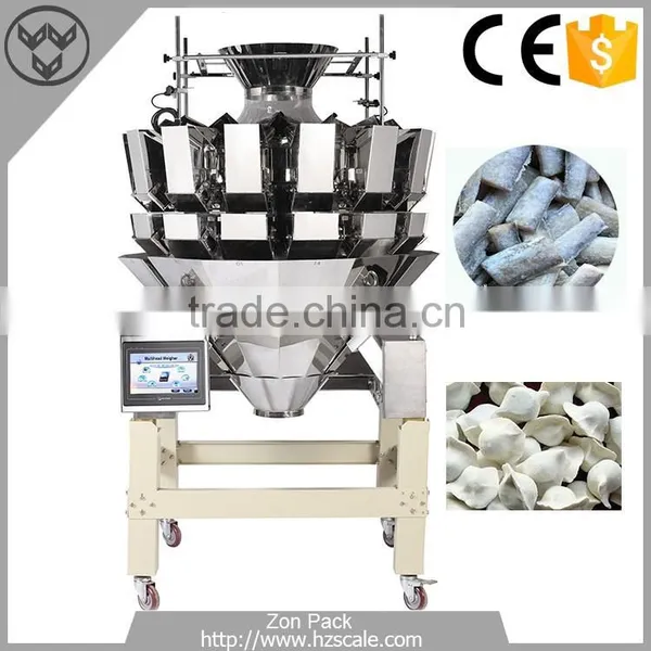 Good Quality Grain/cookies/potato Chips/popcorn/candy/chocolate/puffy Food 14 Head Multihead Weigher photo-4