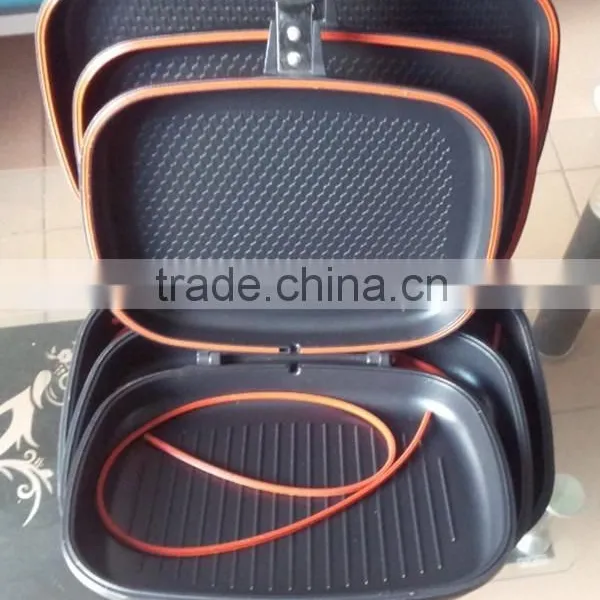 Wholesale Aluminum Alloy Desinni Double Sided Italian Cookware
