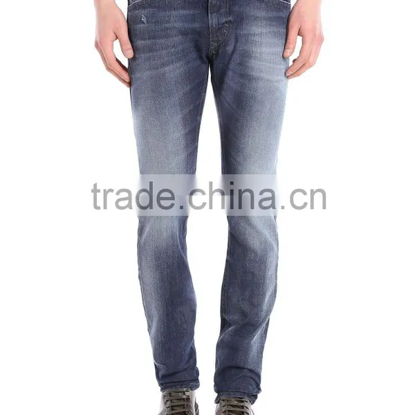 Hot Sell European Fashion Style Super Skinny Slim Fit Jean for Men photo-3