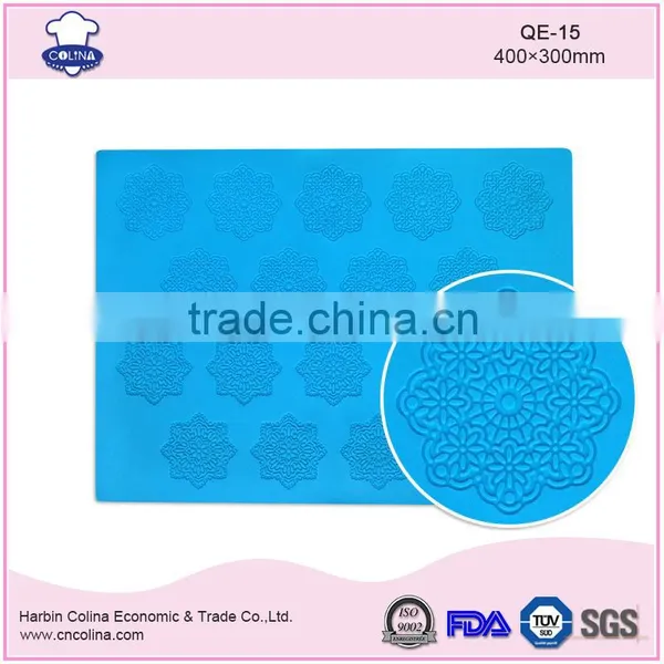 Fondant Cake Express Mat Sugar Mold Lace Mat photo-3