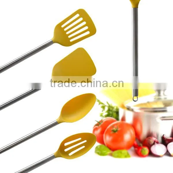 Food Grade Nylon Kitchen Cooking Tool With Stainless Steel Handle photo-2