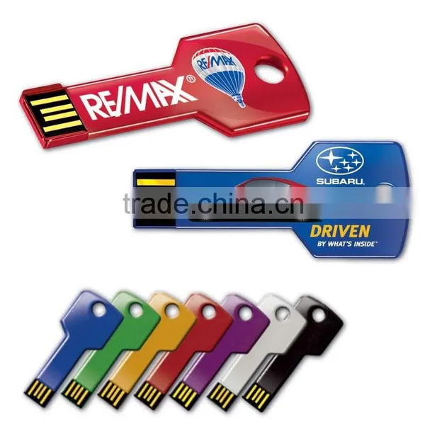 Business Gift 16gb Laser Logo Metal Key Usb Drive, Customized Flash Drive Usb 16gb Cheap Key Usb Flash Memory photo-5