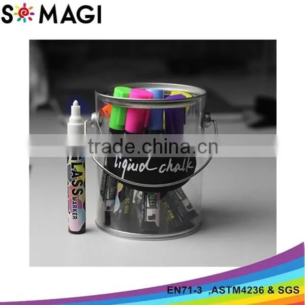 Amazon Hot Chalkboard Pen Container With Liquid Chalk Markers, Set of 8, 9,10 photo-5