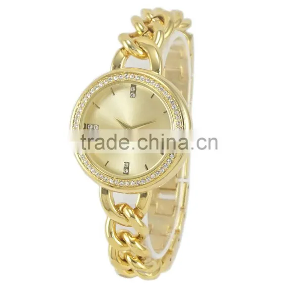 Women's Elegant Chain Bracelet Quartz Three Colors Good Plating Custom Made Watches photo-5