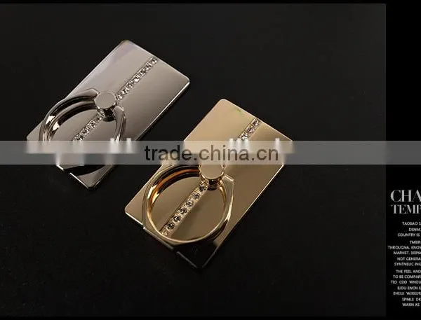 Universal Mobile Cell Phone Ring Holder Stand for Smart Phone Diamonds Metal Phone Holder photo-3