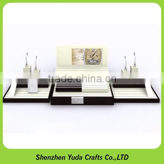 Desktop Design MDF Watch Display Stand Brand Watch Counter photo-6