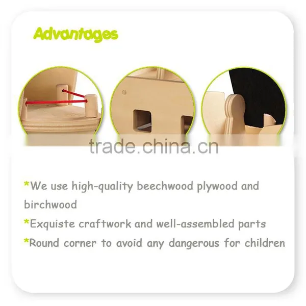 DIY Unfinished Wood Toy Pirate Ship Wooden Diy Airplane photo-3