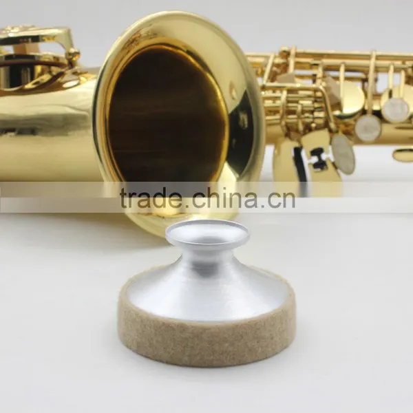 Aluminum Mute Silencer for Tenor Saxophone Sax Metal Dampener Light-weight photo-5