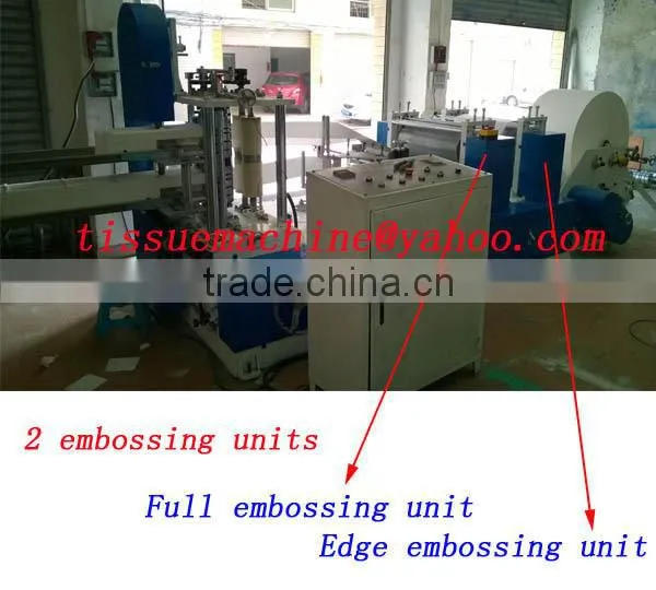 Fastest 2500 Piece Italy Design Embossing Printing Automatic High Speed Napkin Paper Production Line photo-4