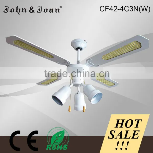 High Quality China Wholesale Classic Ceiling Fan With Light Decorative Lighting Ceiling Fan