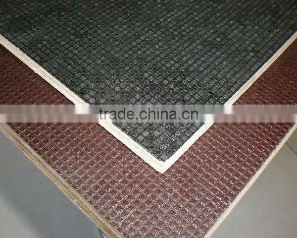 18mm Anti-slip Film Faced Plywood, Wire-mesh Film Faced Plywood,madera Contrachapada photo-3