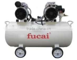 1.5x2HP 0.2m3/min 7bar CE AC oilfree and silent air compressor