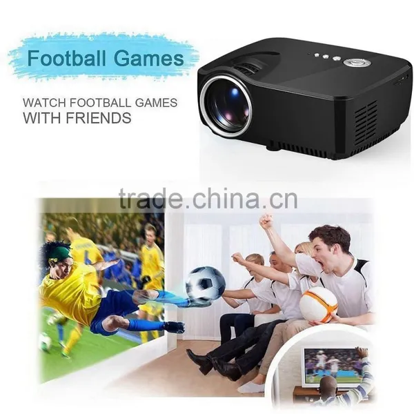 800 Lumens Support 1080 MINI Projector for Home Theater Projector GP70 photo-4