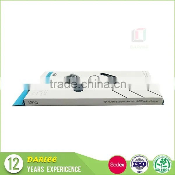 Very Thin Paper Earphone Packaging Box photo-3
