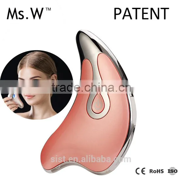 Electronic New Beauty Solan Equipment Mini Microcurrent Face Lift Reduce Double Chin Facial Firming Massager photo-2