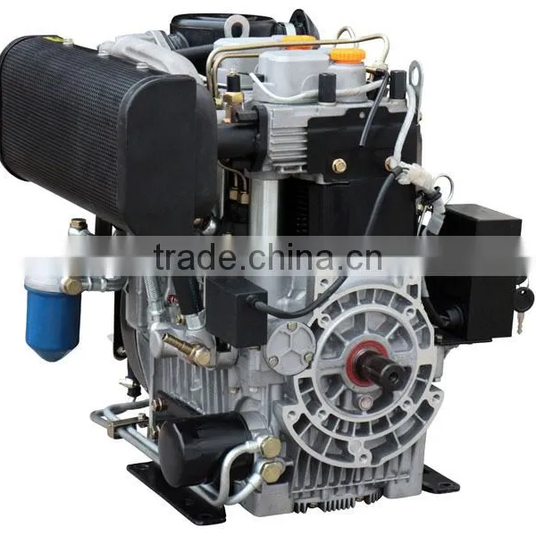 2-cylinder 4 Stroke 20hp Diesel Engine for Sale photo-3