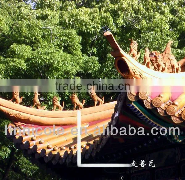 Garden Building Roofing System for Chinese Classical Style Building