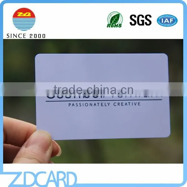 CMYK Printing Matte Plastic Pvc Card Manufaturer photo-3