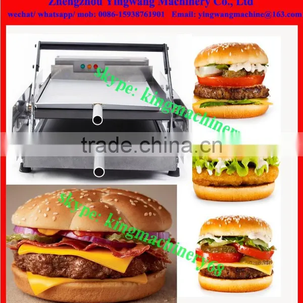 Table Type Hamburger Grill Machine