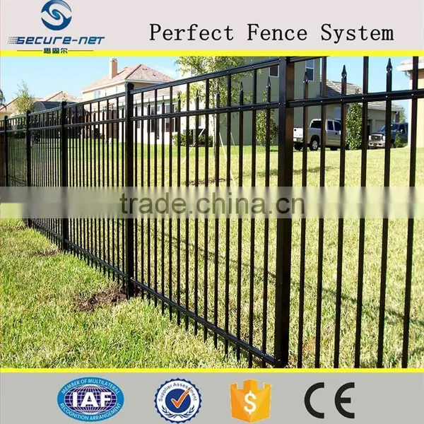 Prefabricated Wrought Iron Fence Railing With Different Styles photo-2