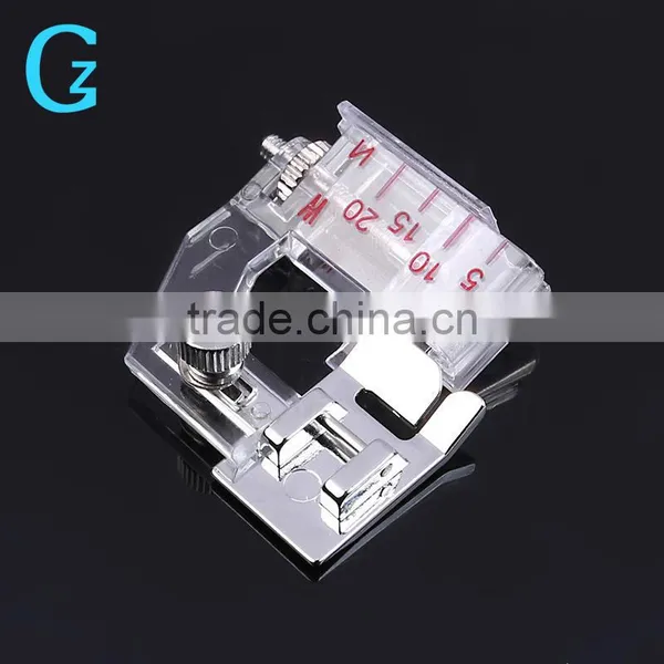 Portable Snap-on Bias Binder Tape Binding Sewing Machine Presser Foot Sewing Supplies for All Low Shank Snap-on Singer Brother B photo-5