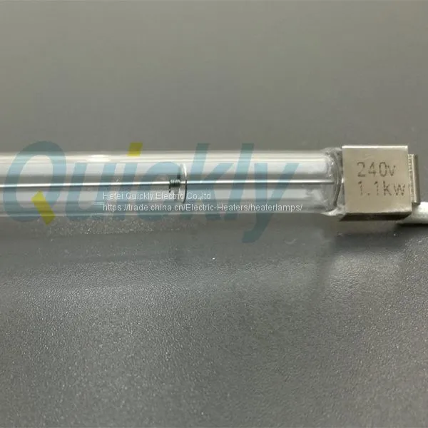 Short Wave Infrared Heater Lamps With Gold Reflector