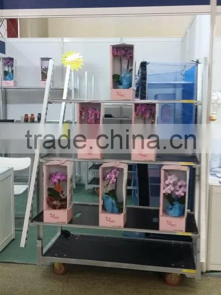 Flower Display Shelf / Flower Trolley/ Flower Transport Cart photo-2