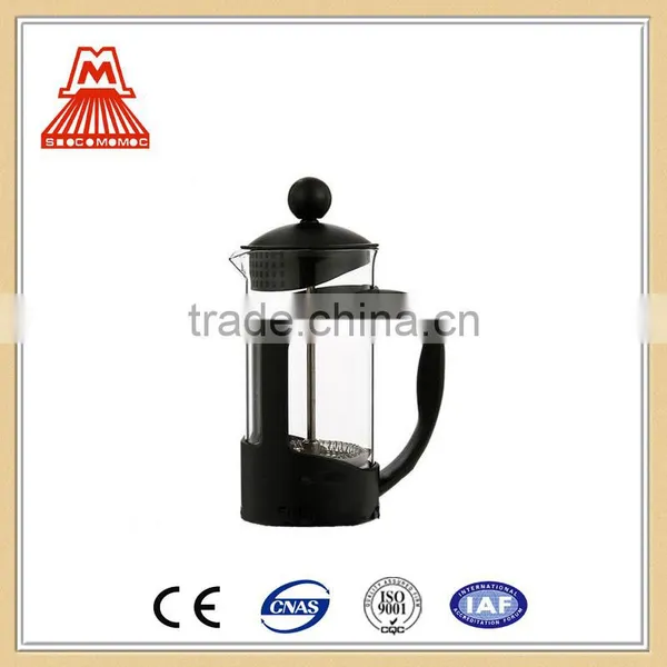 Factory Selling W124-CP008 Promotion Customized Glass French Coffee Press