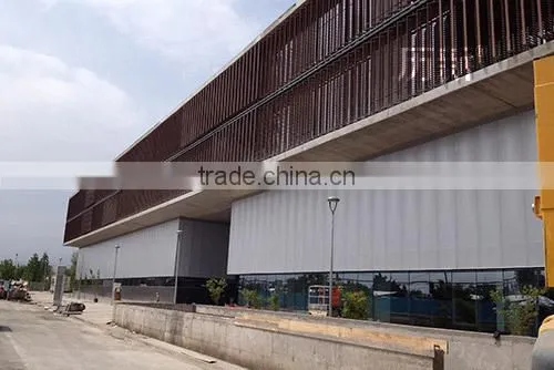 Haining Gensin 40mm Polycarbonate Plug-pattern Panels Roofing Sheet photo-4