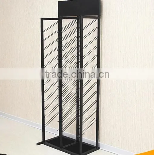 Hot Sale! Customized Floor Metal Tile Showroom Display Stand photo-3
